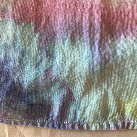 EUC tie dye tank top swing cut by No Boundaries size Youth XL layering piece - Picture 7 of 9